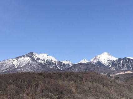 本日の八ヶ岳