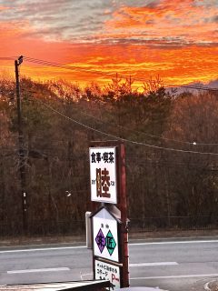 綺麗すぎる朝焼け